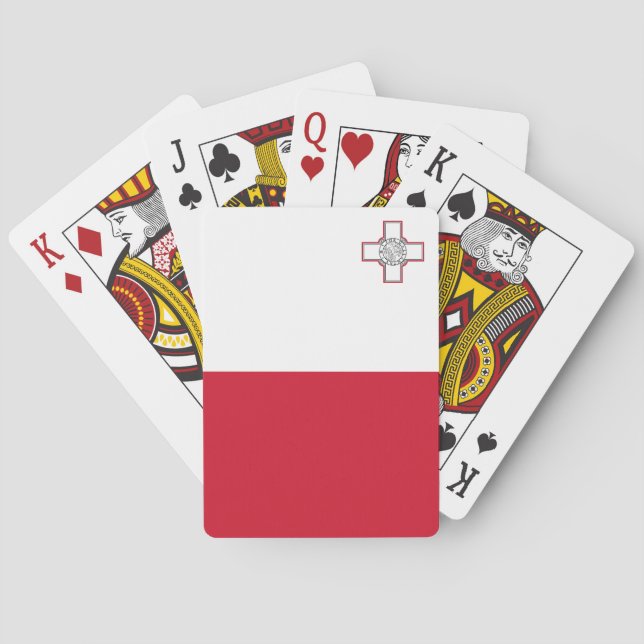Malta Flag Playing Cards (Back)
