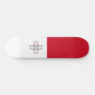 Malta Flag Skateboard