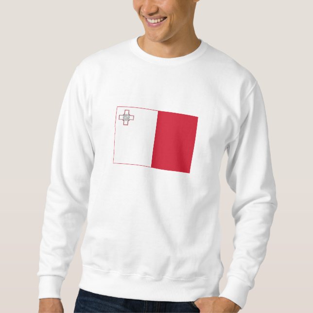 Malta Flag Sweatshirt (Front)