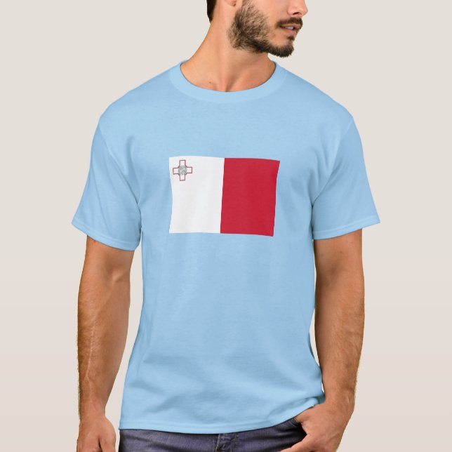 Malta Flag T-Shirt (Front)