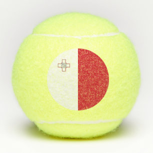 Malta Flag Tennis Balls