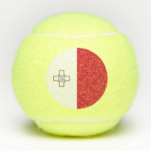Malta Flag Tennis Balls