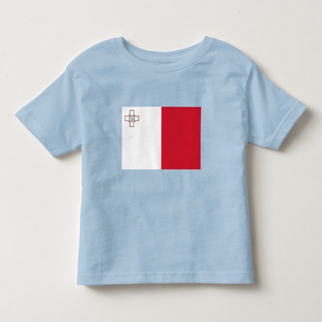 Malta Flag Toddler T-Shirt (Front)