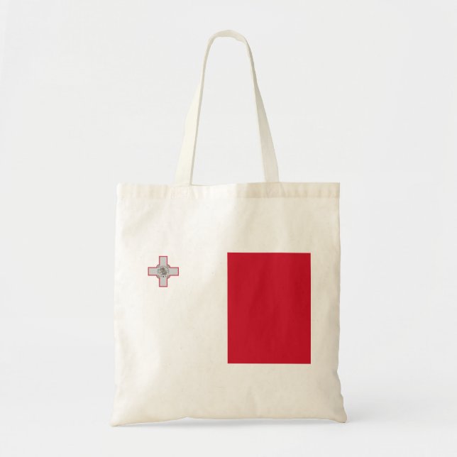 Malta Flag Tote Bag (Front)