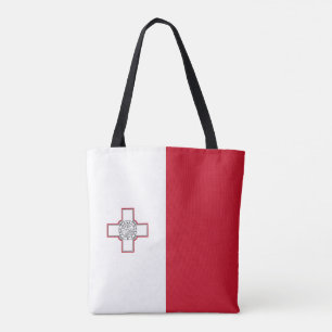 Malta Flag Tote Bag