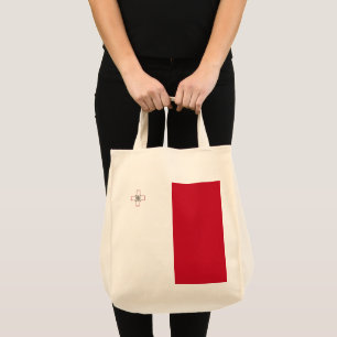 Malta flag tote bag