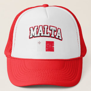Malta Flag Trucker Hat