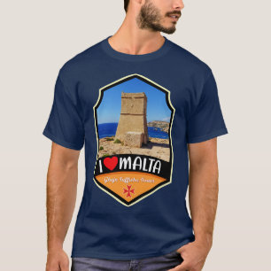 Malta Ghajn Tuffieha Tower T-Shirt