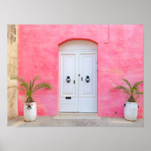 💖 Malta in Pink 🌴 Poster