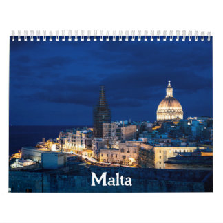 Malta landscapes calendar