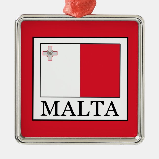Malta Metal Tree Decoration (Front)