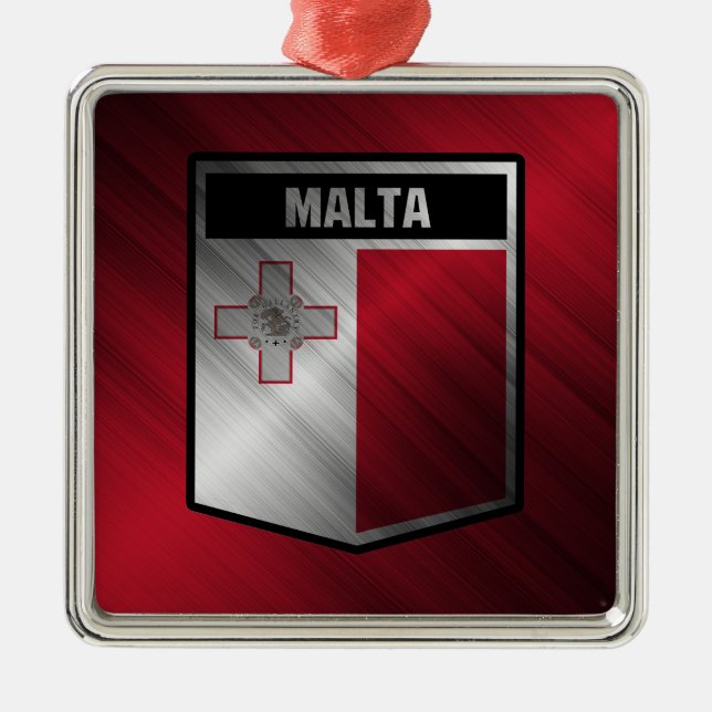 Malta Metal Tree Decoration (Front)