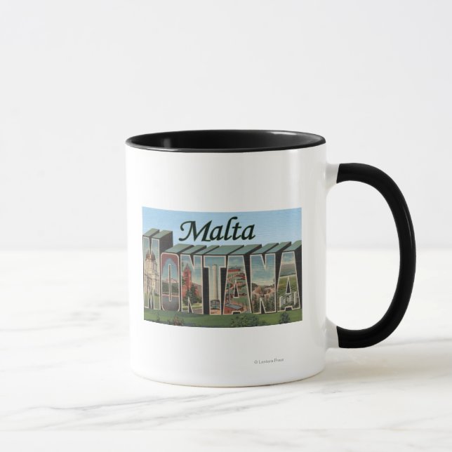 Malta, MontanaLarge Letter ScenesMalta, MT Mug (Right)