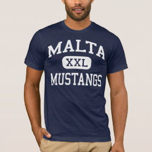 Malta - Mustangs - High School - Malta Montana T-Shirt