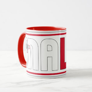 Malta National Flag Patriotic Coffee Mug