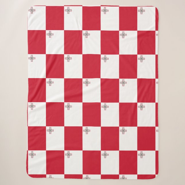 Malta Sherpa Blanket (Front)