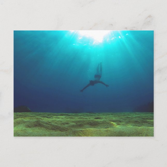 Malta Snorkelling Postcard (Front)