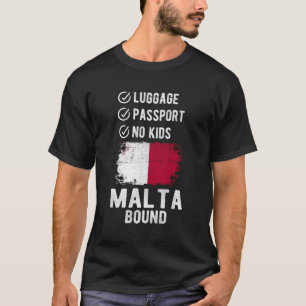 Malta Souvenir Travel Vacation Malta T-Shirt