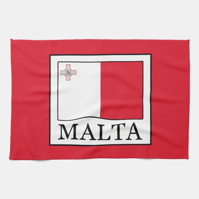 Malta Tea Towel (Horizontal)