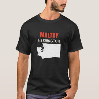 Maltby Washington USA State America Travel Washing T-Shirt