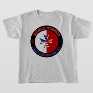 Maltese American Cross Ensign Tee