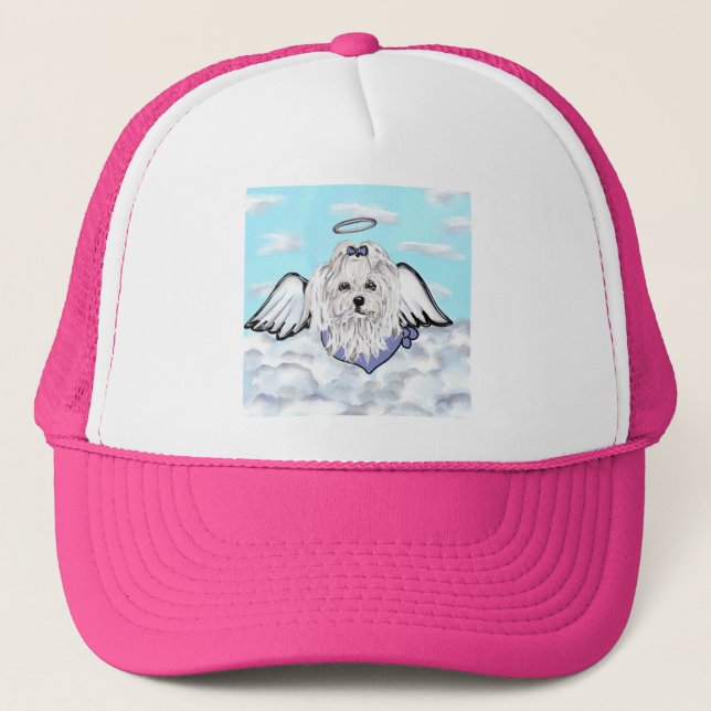 Maltese Angel Trucker Hat (Front)