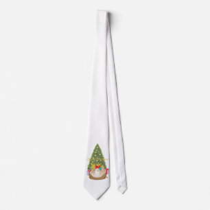 Maltese Christmas Tie