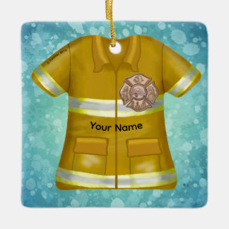 Maltese Cross  Firefighter ornament 