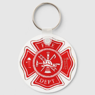 MALTESE CROSS KEY RING