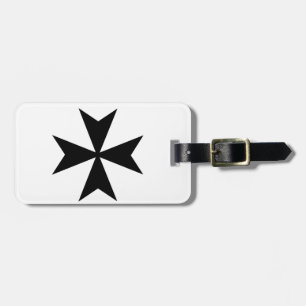 Maltese Cross Luggage Tag