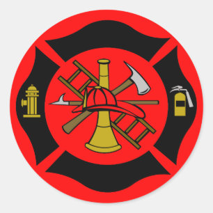 Maltese Cross Sticker 2