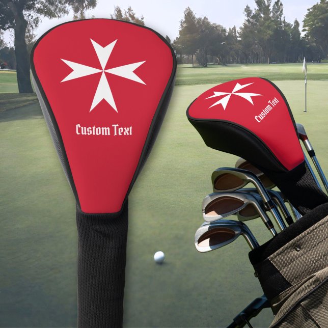 Maltese Cross Symbol Golf Head Cover (Creator Uploaded)