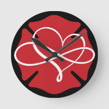 MALTESE CROSS with HEART and INFINITY