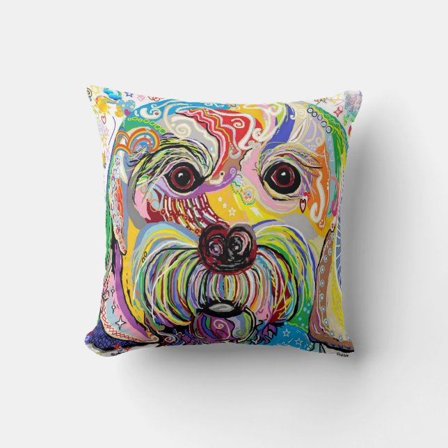 Maltese Cushion (Front)