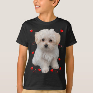 Maltese Dog Lover Dogs Puppies Owners Design T-Shirt