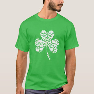 Maltese Dog Lover St Patrick's Day Puppy Costume T-Shirt