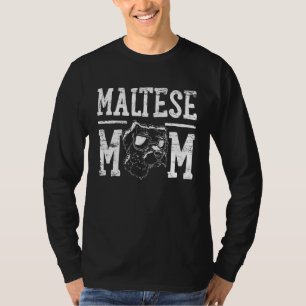 Maltese Dog Mum Mama T-Shirt