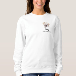 Maltese Dog Sweatshirt