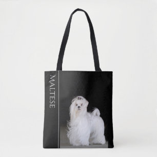 Maltese Dog Tote Bag