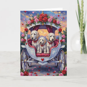 Maltese Dog Valentine's Day Card