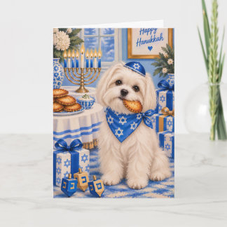 Maltese Hanukkah Card