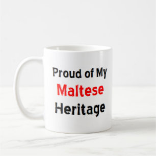 maltese heritage coffee mug