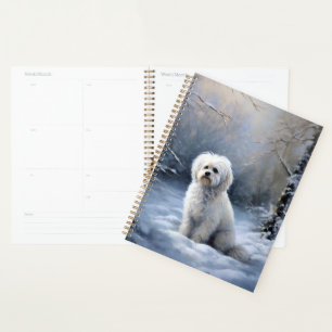 Maltese Let It Snow Christmas Planner
