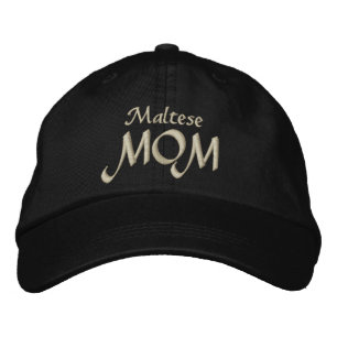 Maltese MOM Embroidered Hat