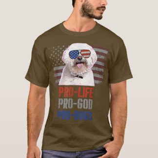 Maltese Pro Life Pro God Pro Dogs T-Shirt