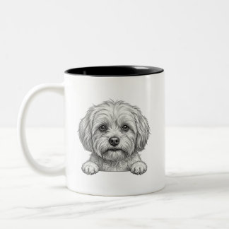 Maltese Puppy Coffee Mug | Cute Dog Lover Gift