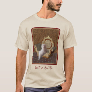 Maltese Puppy On Chair Dog Art Personalised T-Shirt