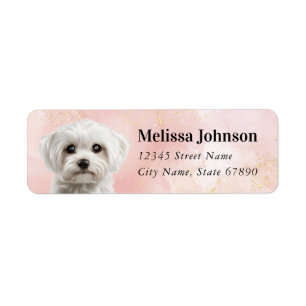 Maltese Return Address Labels