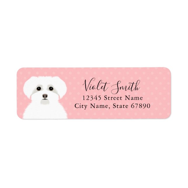 Maltese Return Address Labels (Front)