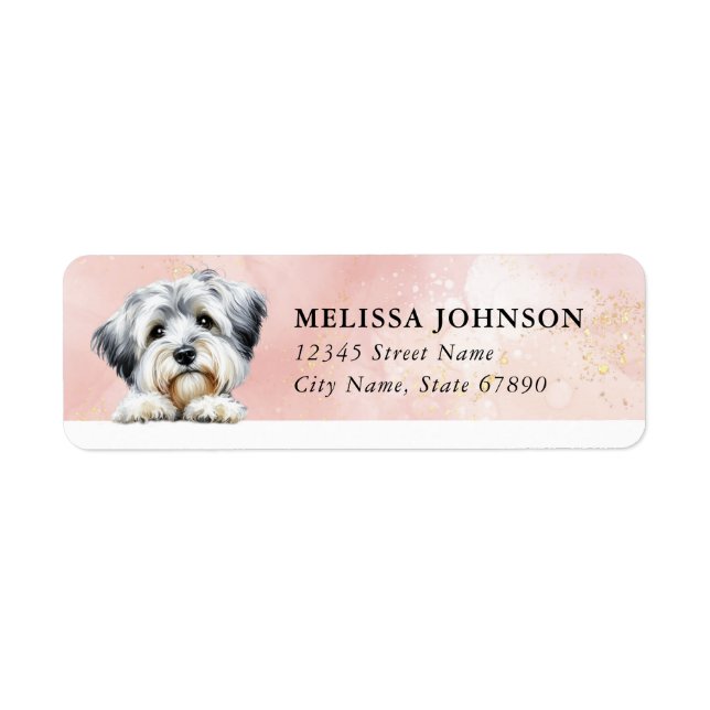 Maltese Return Address Labels (Front)